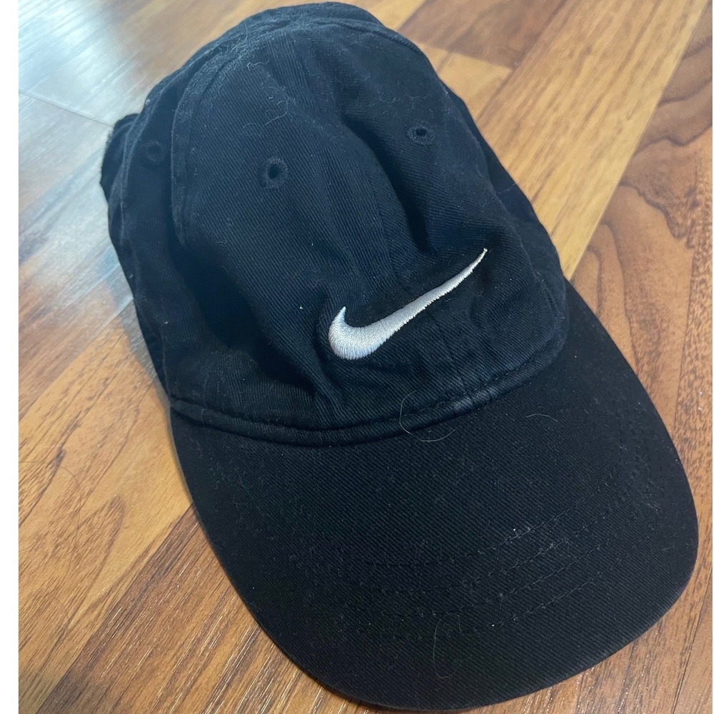 Nike Toddler Heritage86 Adjustable Swoosh Hat Black 2319-023 321